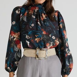 Aqua Blu Abundance Lindsey Blouse